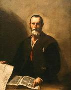 Jose de Ribera Philosopher Crates Spain oil painting artist